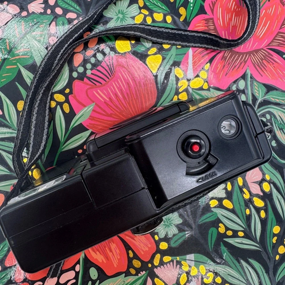 Keystone Everflash AF2 35mm Film Camera Auto Focus Keytar 38mm Lens Vintage
